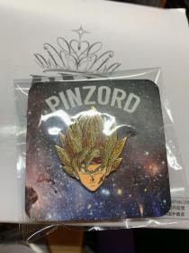 （从美国发货）七龙珠徽章 童年孙悟空之父 巴达克 童年回忆（美国Pinzord出品）限量100枚编号53