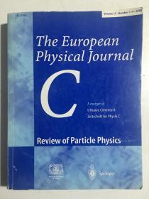European physical journal C volume15 number1-4（欧洲物理杂志C辑，粒子物理回顾，800多页厚册）