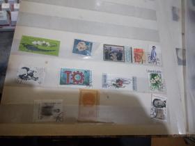 信销邮票八九十年代、、、、130枚、、品相可以