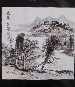 著名画家刘月学山水画