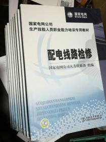 配电线路检修、用电检查、配电线路运行、装表接电、配电线路带电作业、变压器检修、抄表核算收费、电测仪表、电能计量九本合售