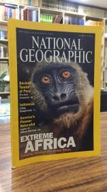 美国国家地理杂志 NATIONAL GEOGRAPHIC 英文原版 MARCH 2001