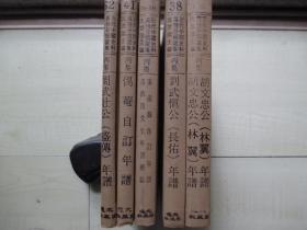 1972年文海出版社32开精装：南海康先生年谱续编