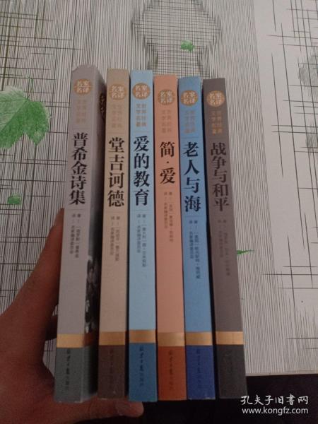 名家名译世界经典文学名著 系列（6本合）