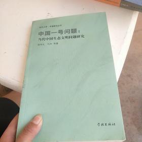 时代之思·中国研究丛书·中国一号问题：当代中国生态文明问题研究