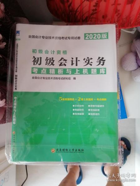 初级会计职称考试教材2019教材专用试卷2019年新版初级会计考点精析与上机题库：初级会计实务