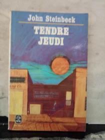 Tendre jeudi  (Sweet Thursday)（法文原版）