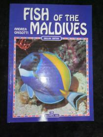 英文版 Fish of the Maldives, 铜版彩图 马尔代夫鱼类图谱》