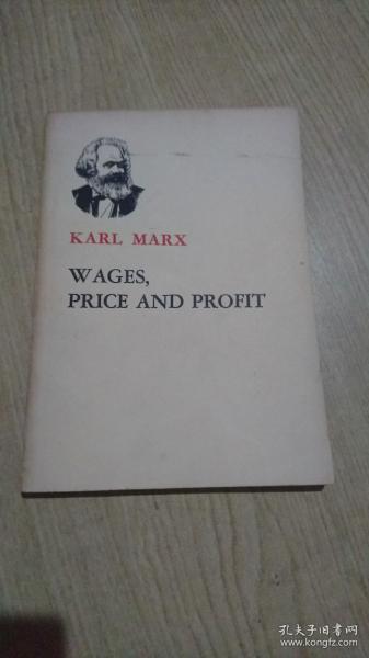 Wages,Price and Profit    Karl Marx  （英文）（工资、价格和利润）