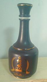 传世1758---酱釉酒瓶