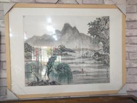 著名画家中国美协会员沈国卿山水画精品展览原作