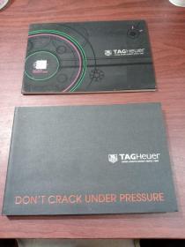 手表产品册 TAGHEUER dont crack under pressure 两本合售