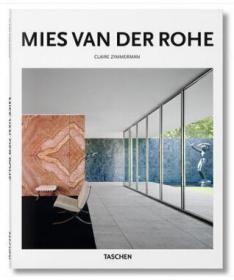 Taschen出版【Basic Art 基础艺术系列】MIES VAN DER ROHE密斯·凡·德·罗 空间建筑