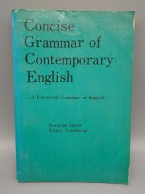 【英文原版】Concise Grammar of Contemporary English（当代英语简明语法）