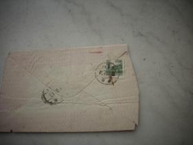 1955年“和平鸽图案“”贴普票”盖重庆石桥铺（甲）邮戳！