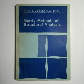 Matrix Methods of Structural Analysis 结构分析的矩阵方法（英文版）