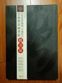 【纪念改革开放三十周年】云南省首届书法提名展【8开精装)