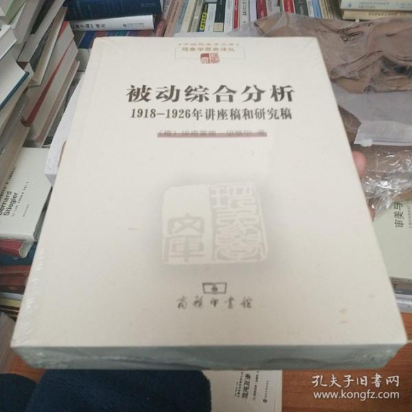 被动综合分析:1918-1926年讲座稿和研究稿