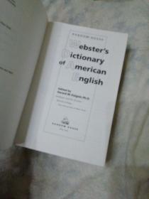 DICTIONARY OF AMERICAN ENGLISH