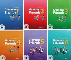 Grammar Friends 牛津语法朋友，全6册，牛津出版的语法书6-15岁，涵盖剑少1-3级，