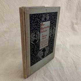 William Morris限量编号本：Pre-Raphaelite Ballads   限量500册，编号第158册