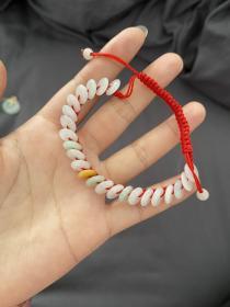 翡翠手串手链，23颗A货翡翠，支持全国复检验货