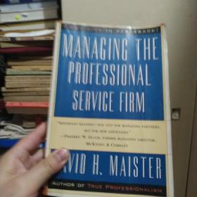 Managing The Professional Service Firm