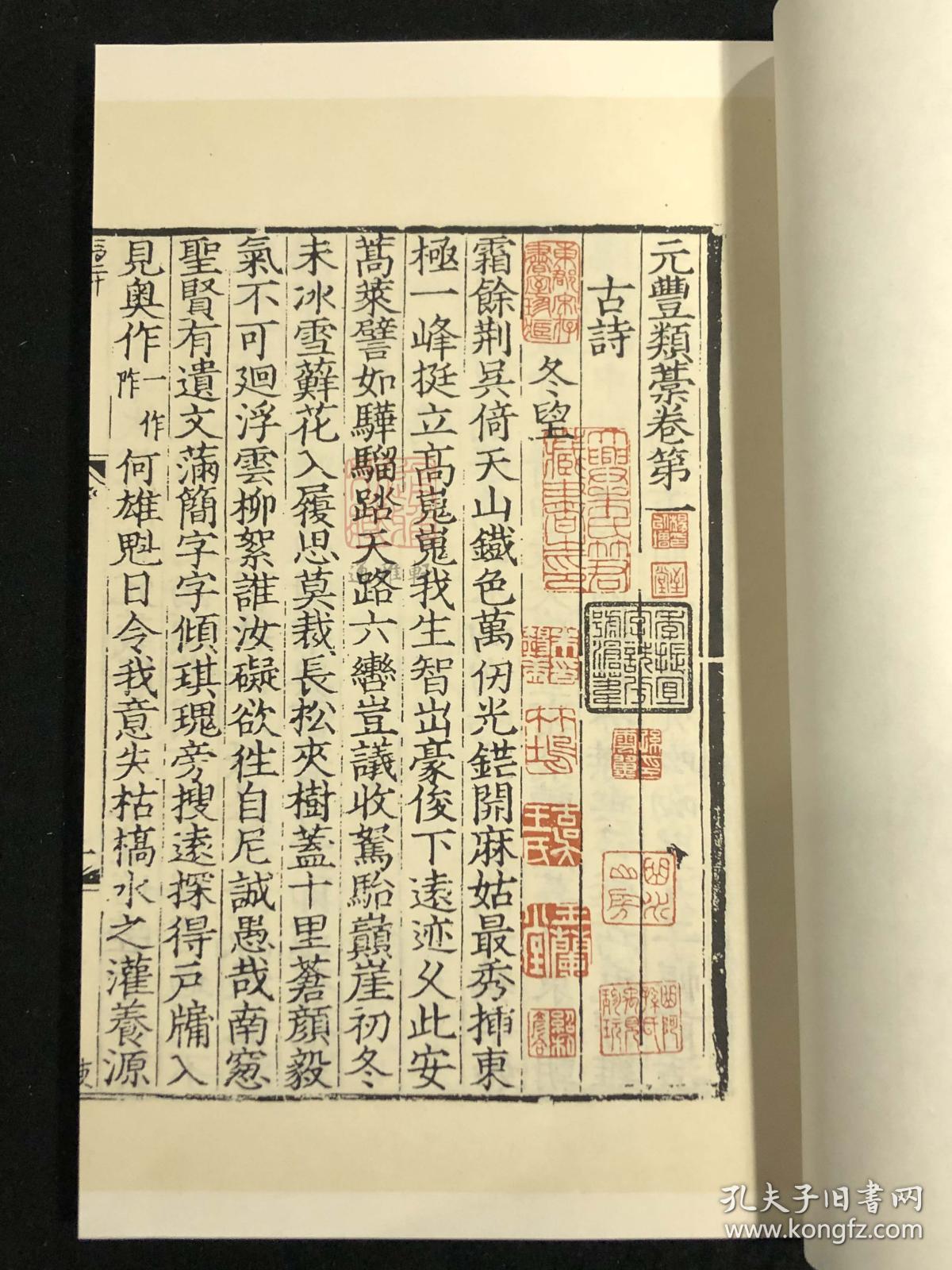 元丰类稿 （据中国国家图书馆藏元大德八年丁思敬刻本影印 中华再造善本 8开线装 全二函二十四册）