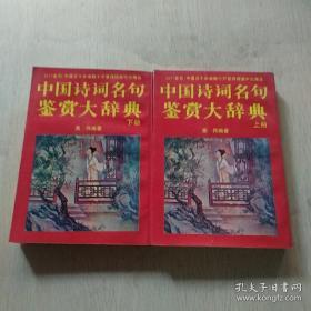 中国诗词名句鉴赏大辞典.上册下册（全两册）