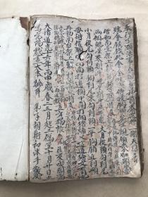 清道光年宗教手抄本：太上舞阳神戏（太上仙家舞阳花戏），（K150）