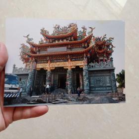 广东 揭阳揭西 《 三山祖庙 》 及三张彩色照片，有地方文史资料参考作用