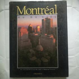 Montreal vu du ciel【正版原版 缎面精装 大开本图册 】