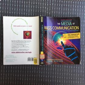 英文原版书：the media of mass communication 16开