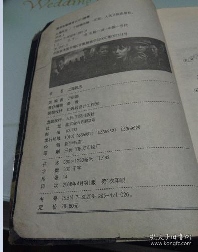 上海风云--电视文学小说