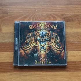 摇滚乐：Motorhead重金属乐队CD专辑Inferno