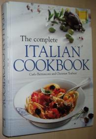 英文原版书 The Complete Italian Cookbook / Hardcover 1999 by Carlo Bernasconi , Christian Teubner 意大利烹饪菜谱大全