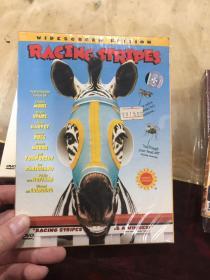 全新未拆封绝版 斑马克赛 红龙精装侧开DVD9  racing stripes 市面唯一  动画片经典