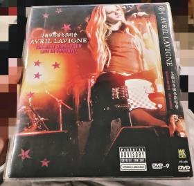 DVD 威信品牌D9单碟VS405 一区正式版 艾薇儿 Avril Lavigne THE BEST DAMN TOUR LIVE IN TORONTO 多伦多演唱会