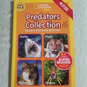 National Geographic Readers: Predators Collection 国家地理少儿版：捕食者