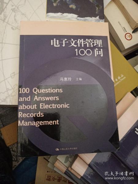 电子文件管理100问