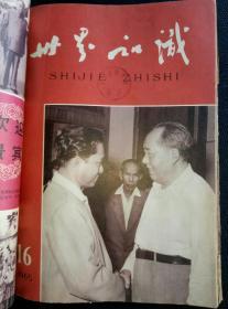 《世界知识》(1965年13期一18期)六册合订本