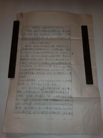 全国中语会学术委员会主任 中国语文报刊协会副会长张定远手稿。