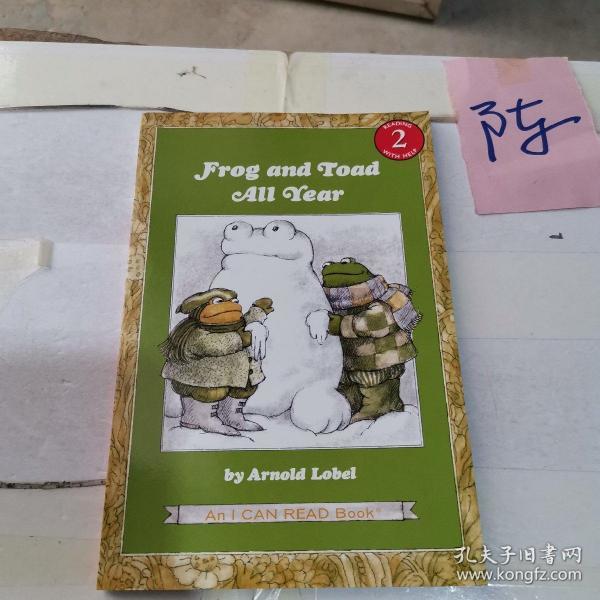 Frog and Toad All Year (I Can Read, Level 2)青蛙和蟾蜍的一年 英文原版