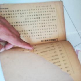 新法国语教科书第二册(品差自定，前后缺如图，介意勿拍)