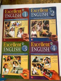 Excellent English Student Book- Language Skills For Success （1-4册，含光盘）
