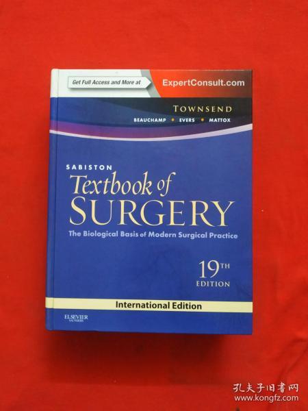 正版 Sabiston Textbook of Surgery International Edition