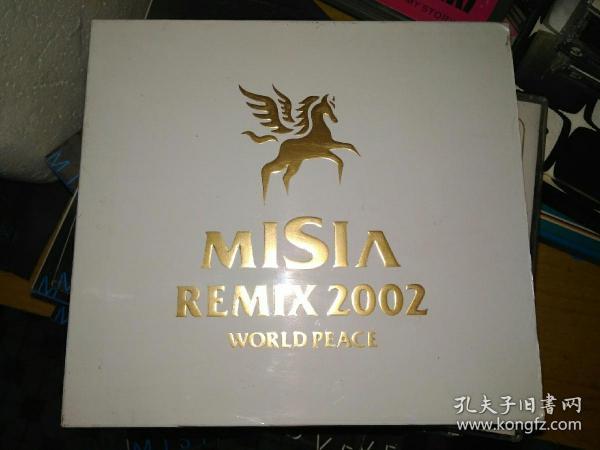 米希亚 MISIA 2002 WORLD PEACE 2CD 初回限定 日版 拆封品 外套压痕盒子裂