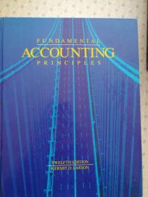 Fundamental Accounting Principles   Twelfth Edition  英语原版