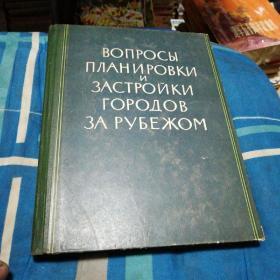 外国的城市规划与建筑问题 精装 俄文