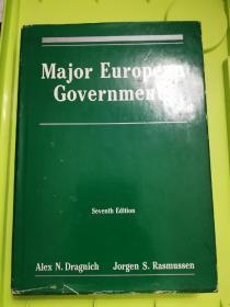 Major European governments (The Dorsey series in political science) (7th Edition)